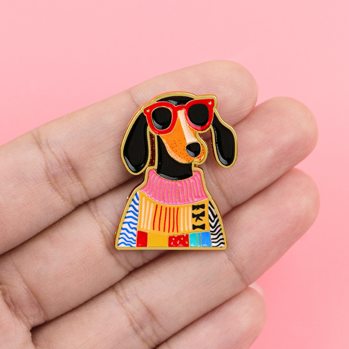 دبابيس مينا على شكل كلاب داشهن - مراجعة Pet Supplies Store وسعره