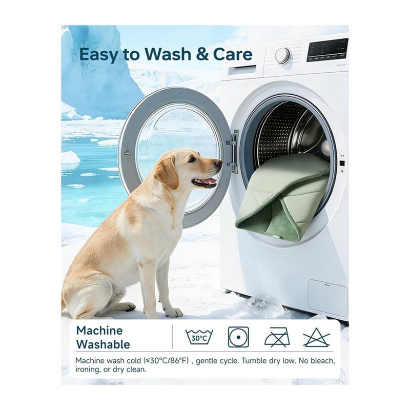 [NEWA08R】 وسادة تبريد للكلاب،  - مراجعة Pet Supplies Self Wash وسعره