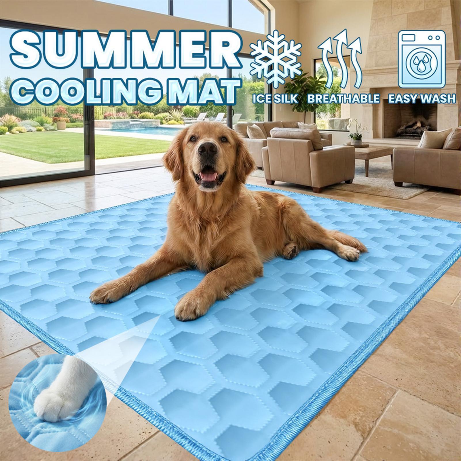 سجادة تبريد صيفية للحيوانات ال - مراجعة Pet Supplies Self Wash وسعره